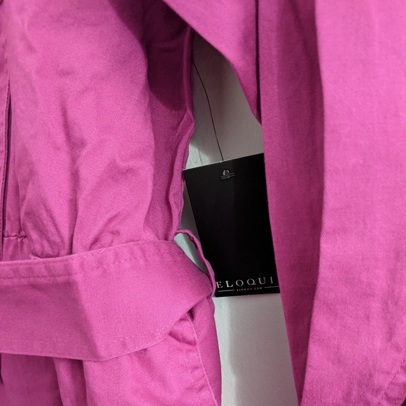 Eloquii Denim Boiler Suit - Picture 6 of 7